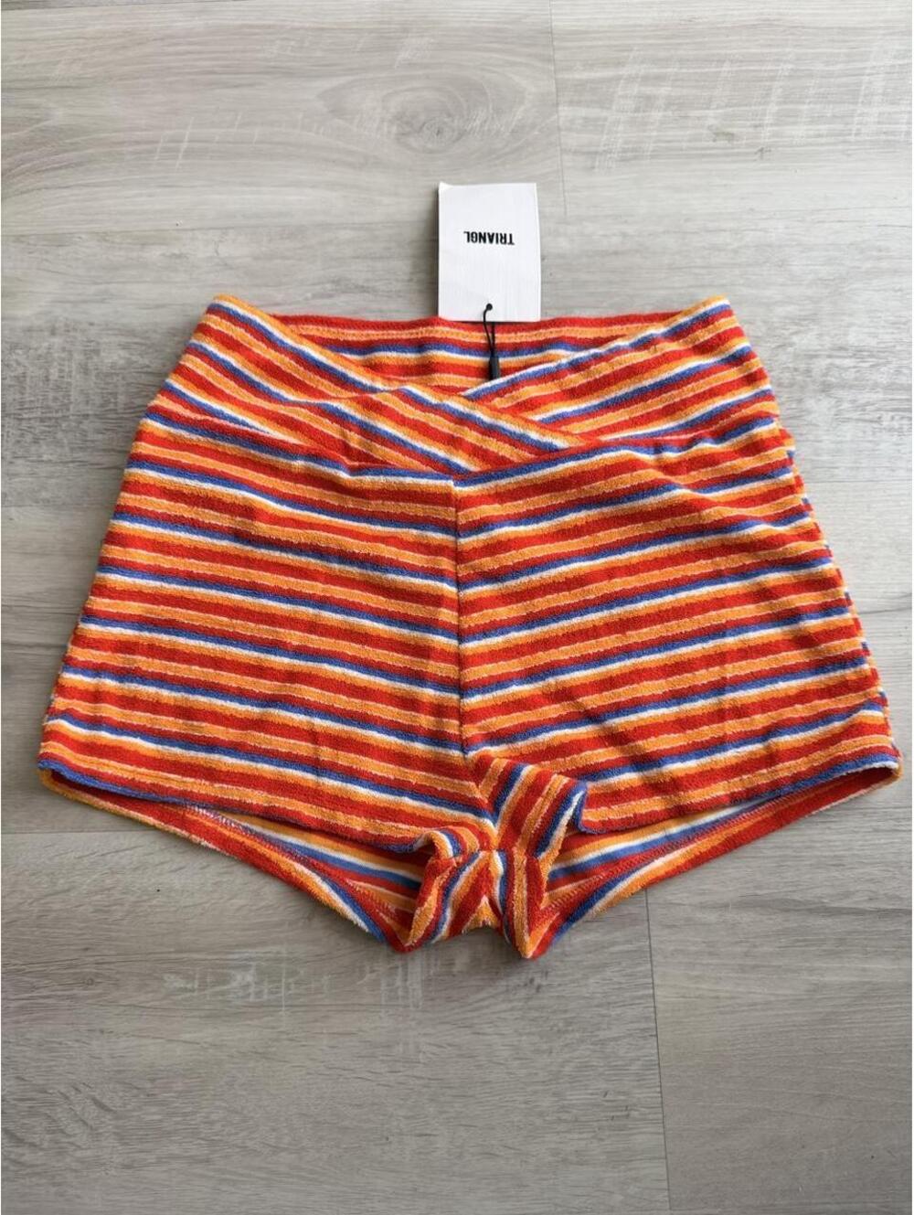 Triangl Women's Multi and Orange Shorts